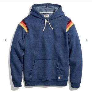NWT Marine Layer Banks Pullover Hoodie in Navy Heather Size XL